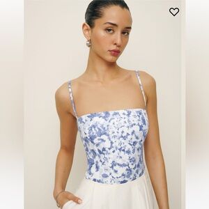 Reformation Overland Linen Top